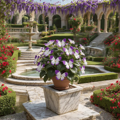 🌸 Moonlight Butterfly Rare Two-Tone Flower Seeds 🦋