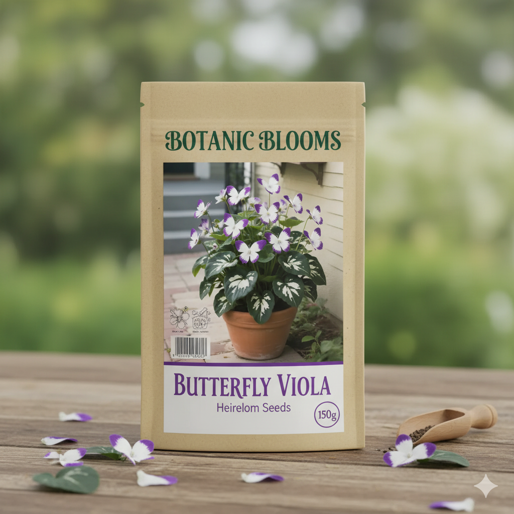 🌸 Moonlight Butterfly Rare Two-Tone Flower Seeds 🦋